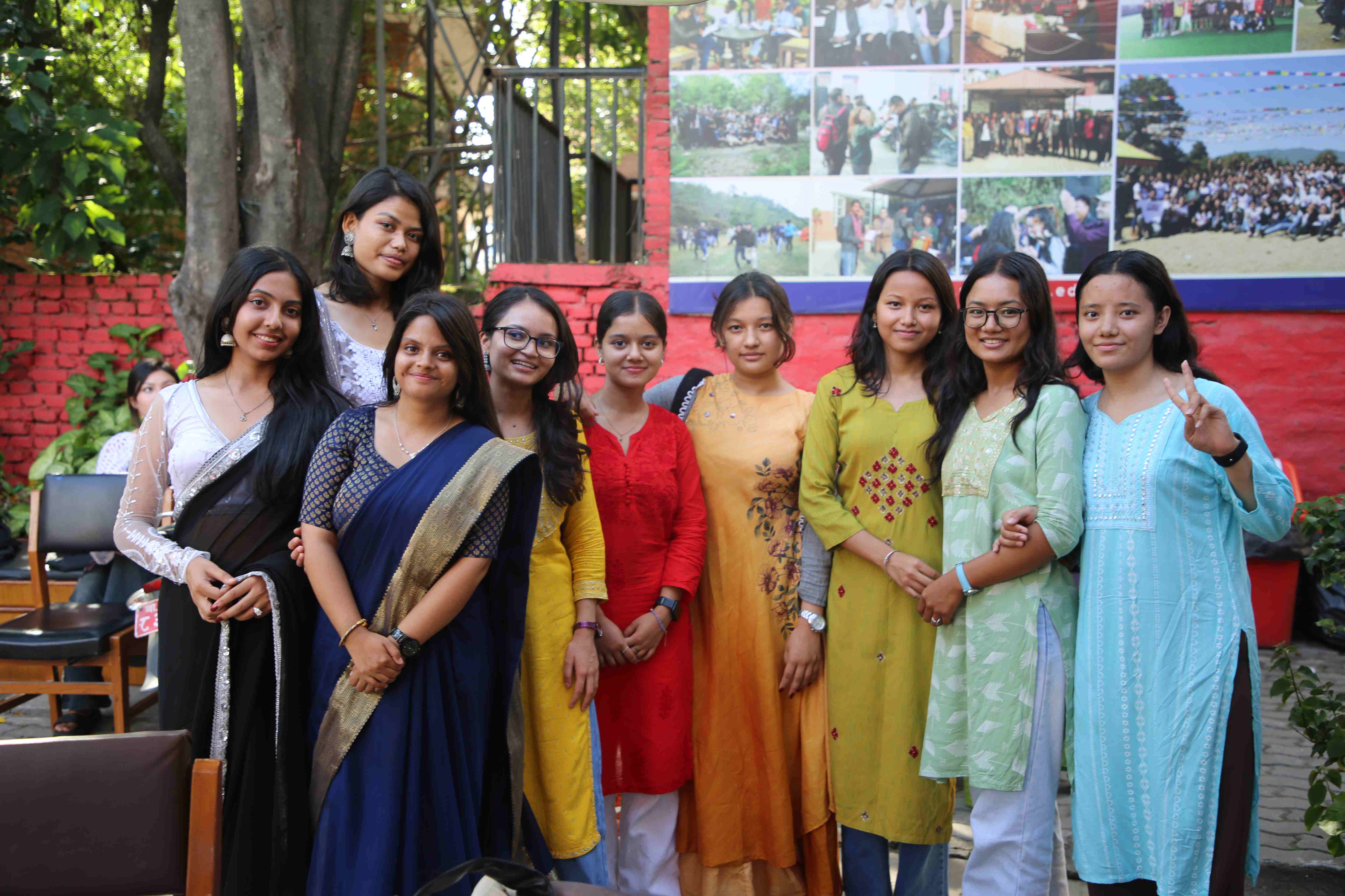 NCA College Radiates Enthusiasm with Teej Celebrations