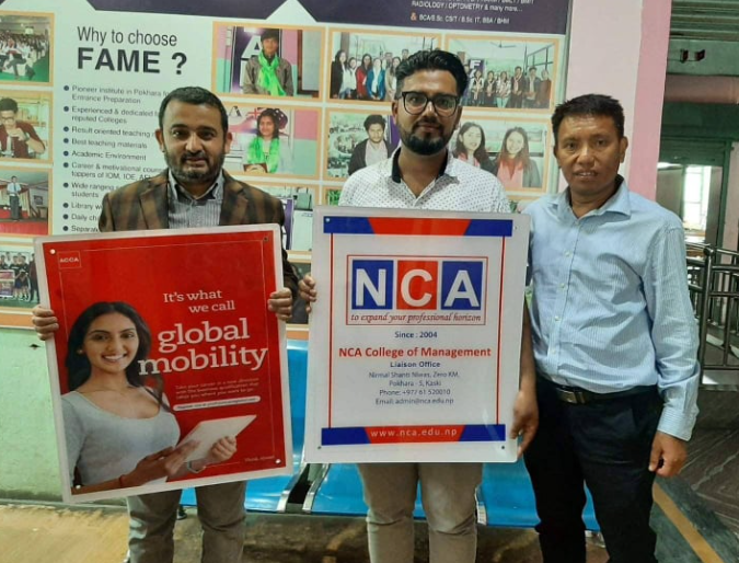NCA College of Management Set Up Liaison Office for ACCA in Pokhara