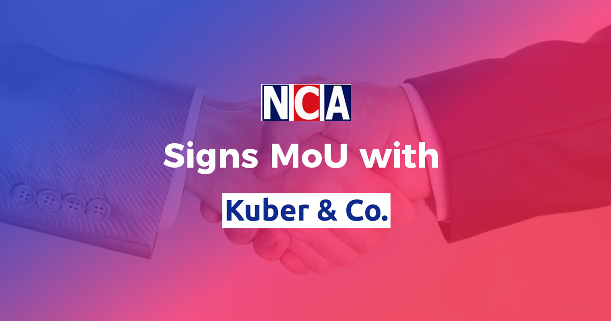 NCA Pens MoU with Kuber and Co.
