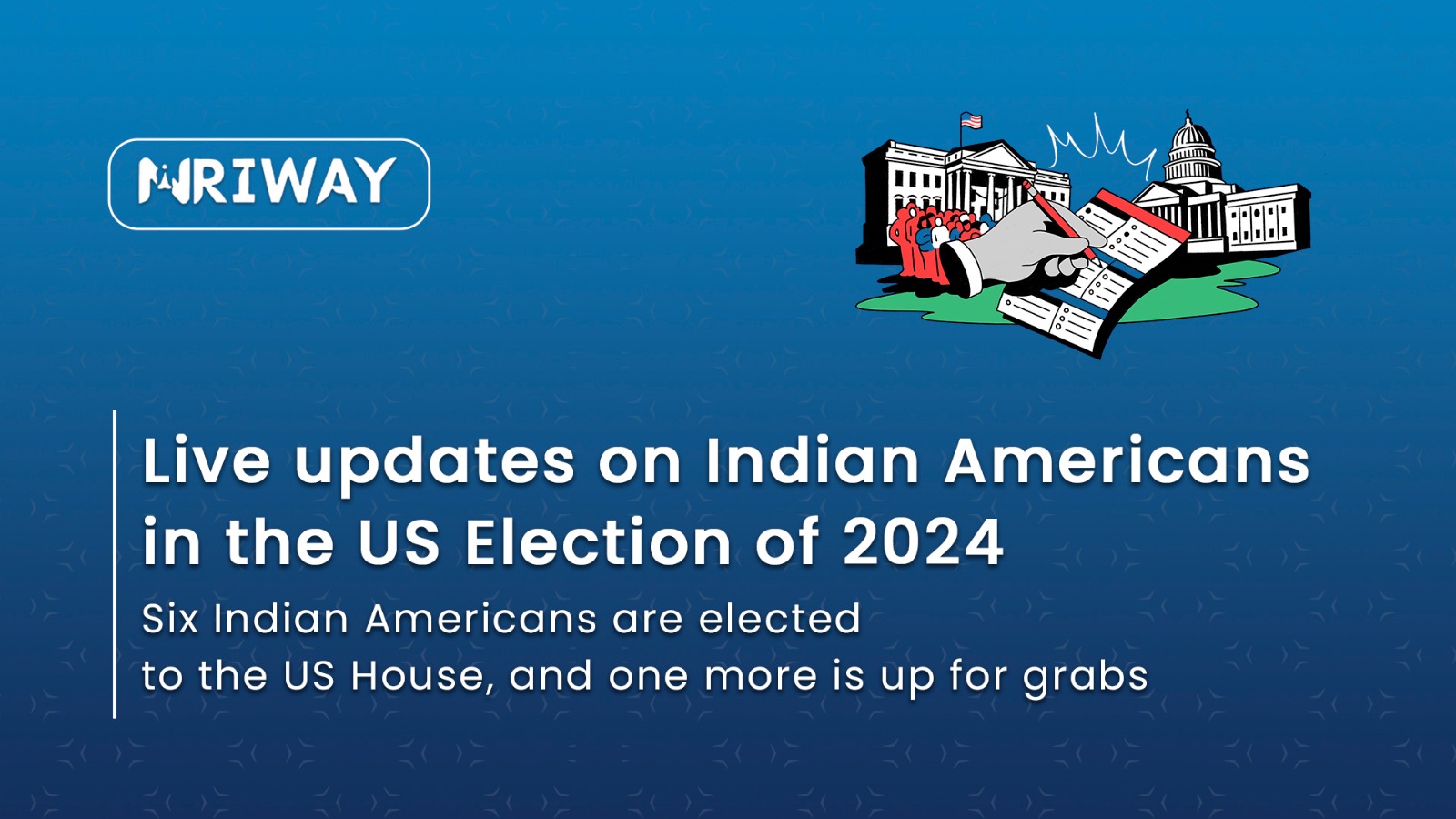 Live updates on Indian Americans in the US Election of 2024: Six Indian Americans are elected to the US House, and one more is up for grabs