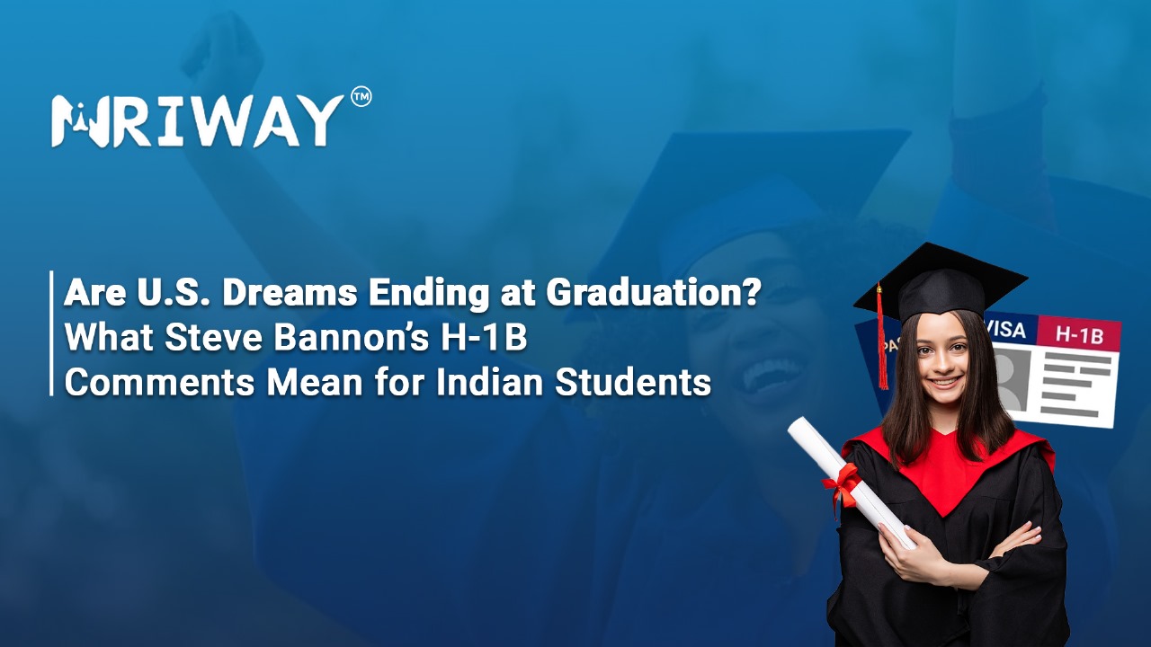 Steve Bannon’s H-1B Comments & Impact on Indian Student