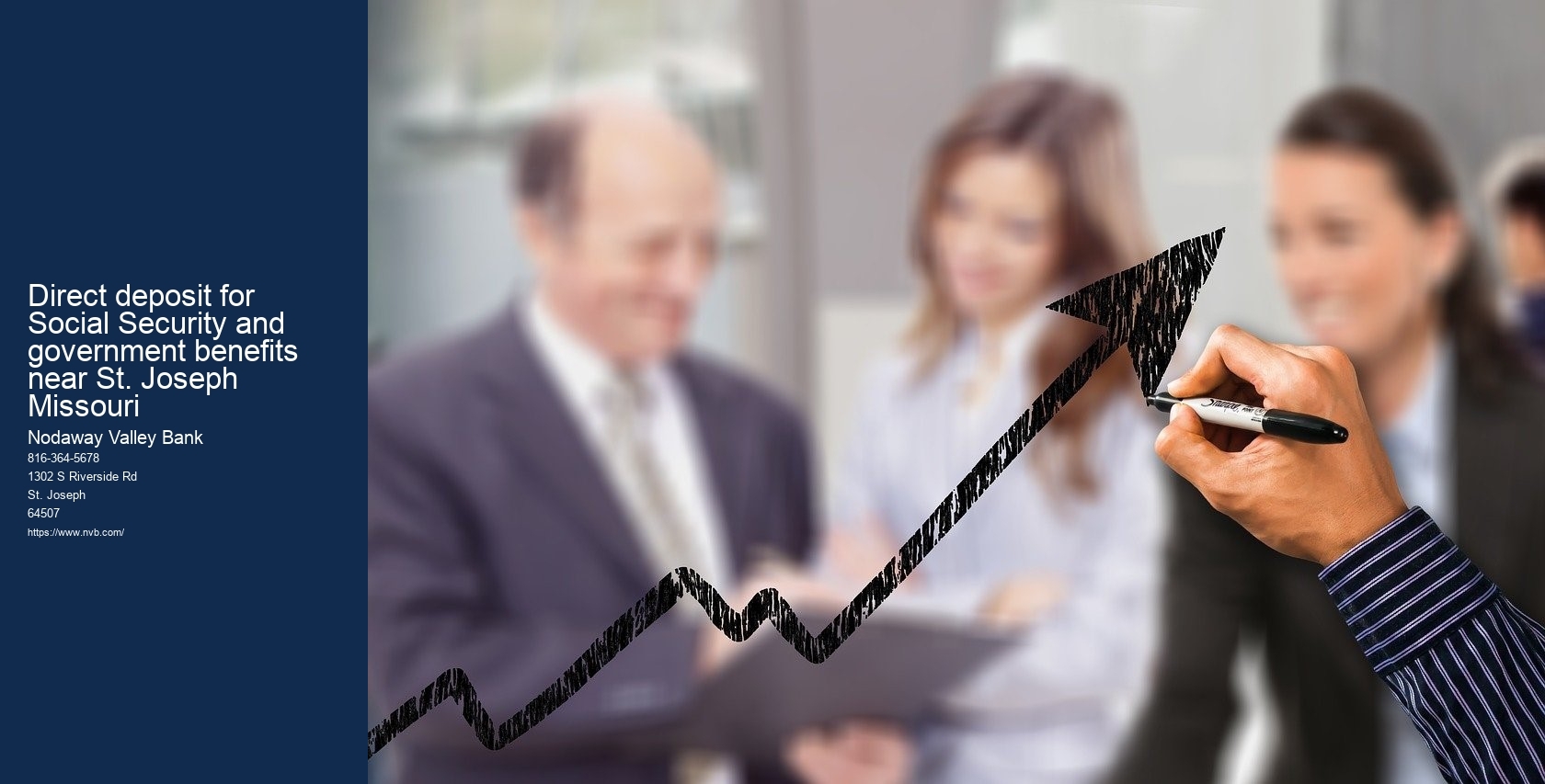 Direct deposit for Social Security and government benefits near St. Joseph Missouri