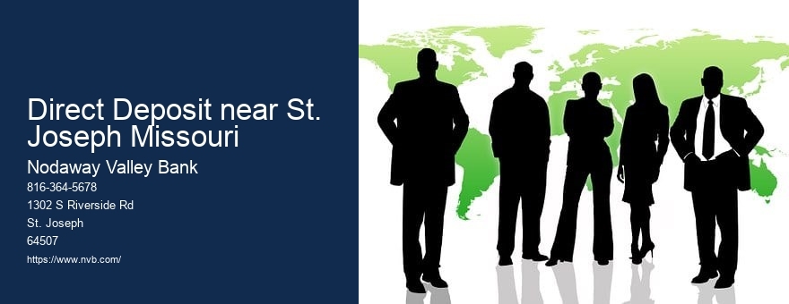 Direct Deposit near St. Joseph Missouri