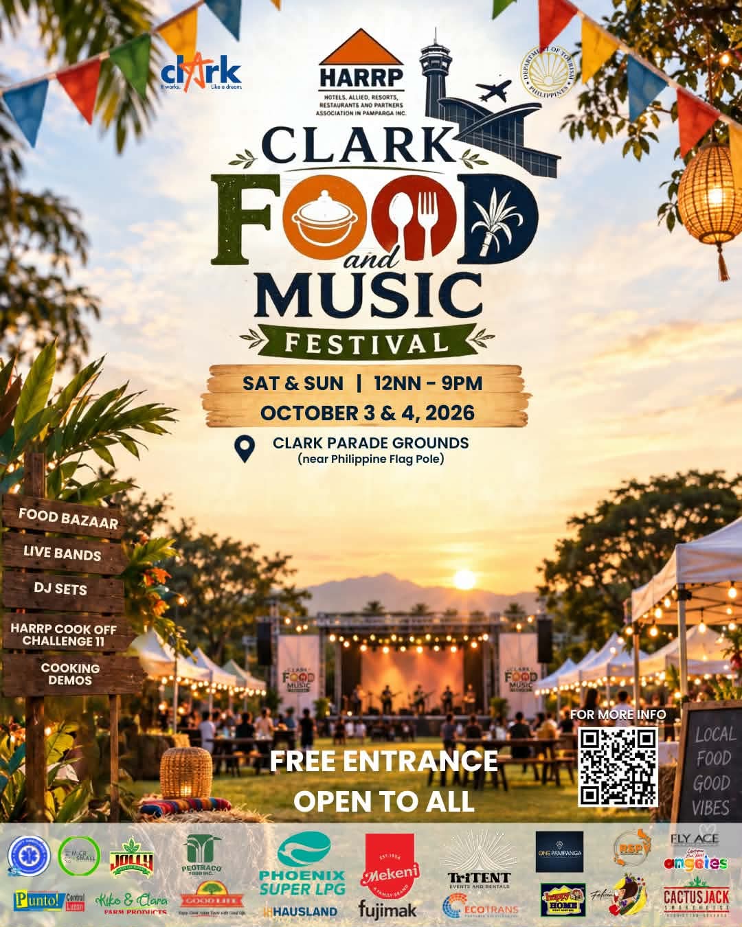 Community event: Clark Food & Music Festival by HARRP