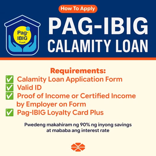 Paano mag-apply ng Calamity Loan?