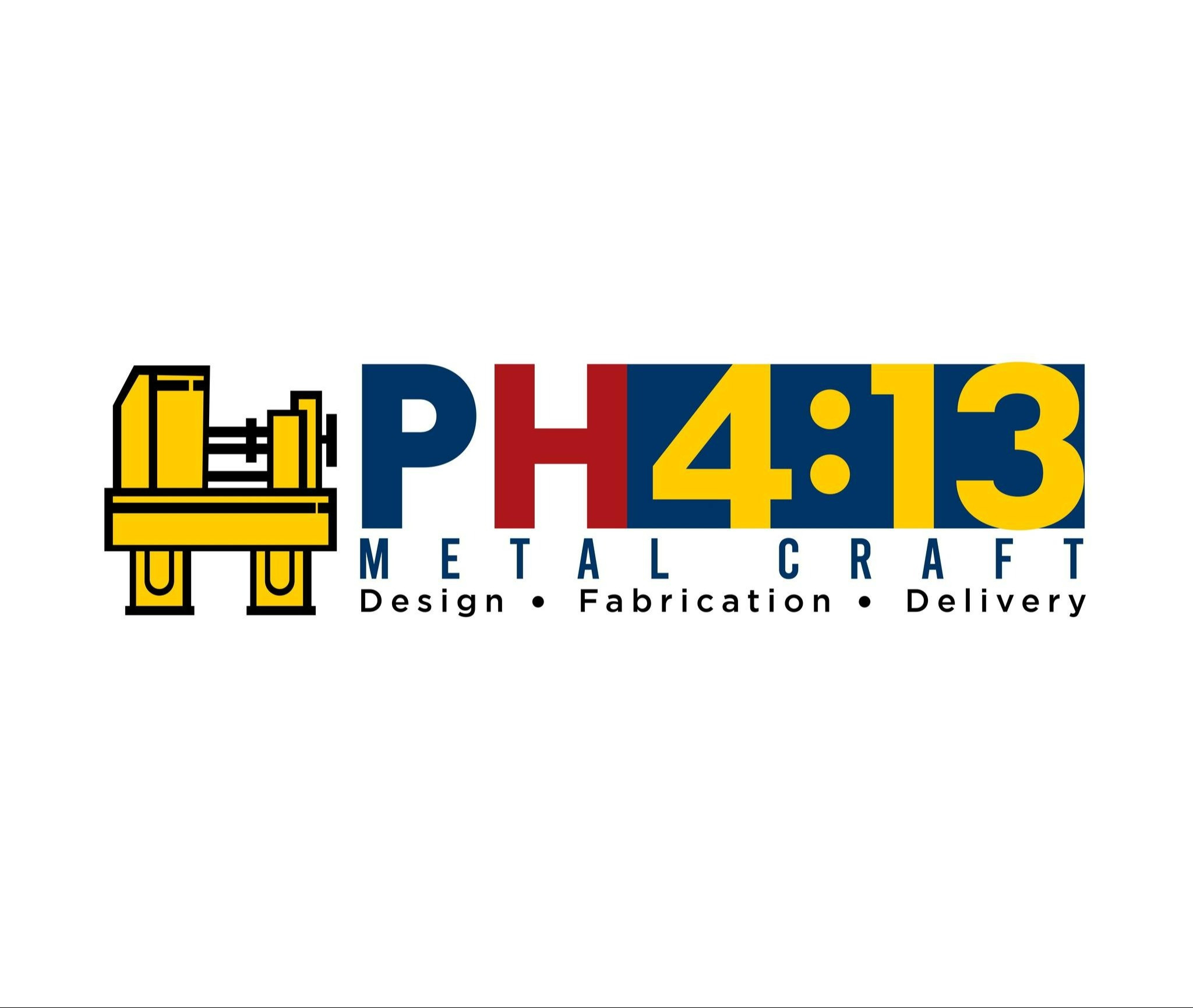 PHILIPPIANS FOUR THIRTEEN METAL CRAFT