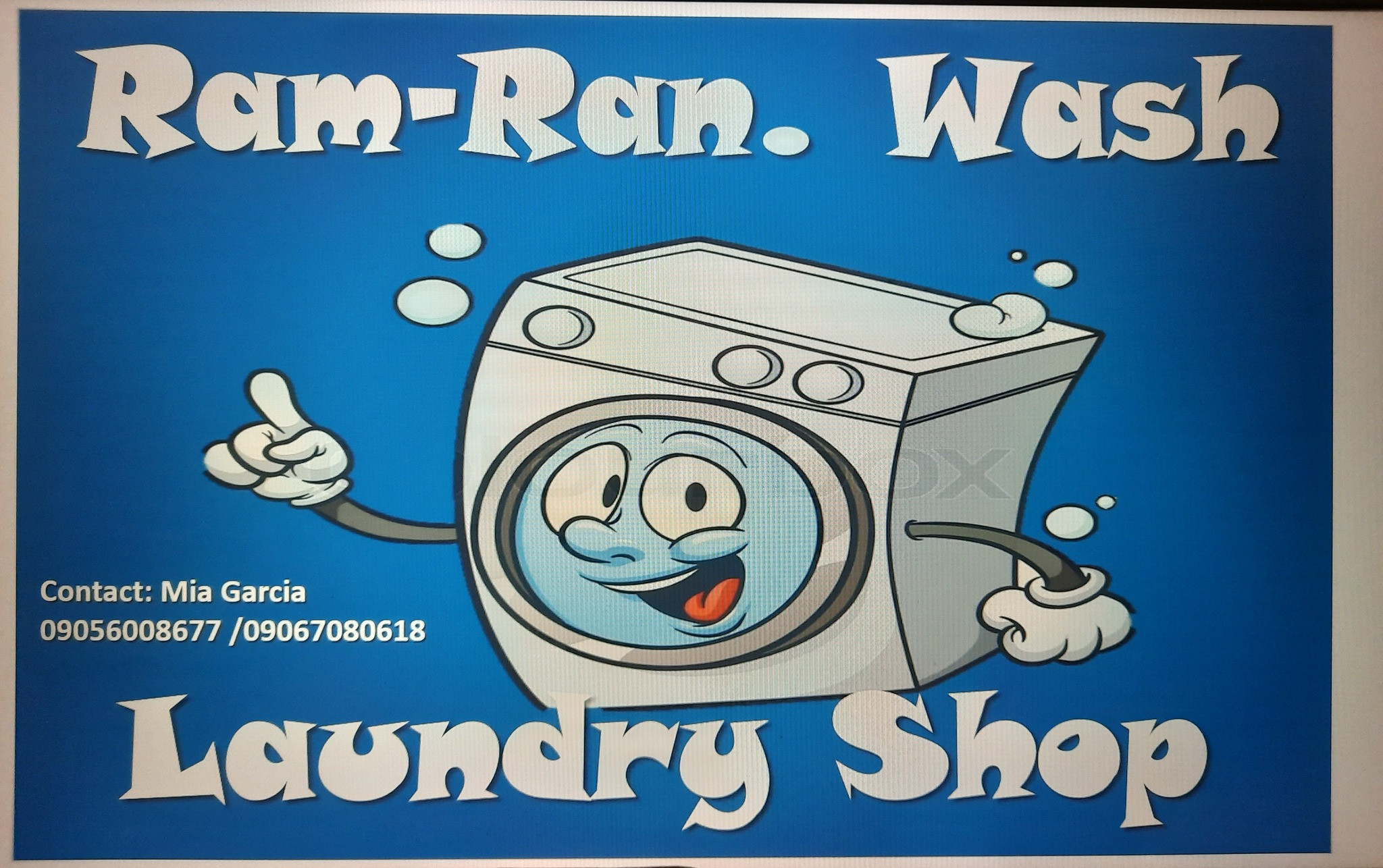 Ram-Ran. Wash Laundry Shop