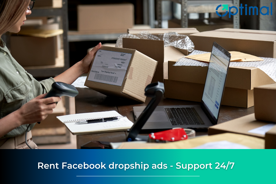 Rent a Facebook dropship ads