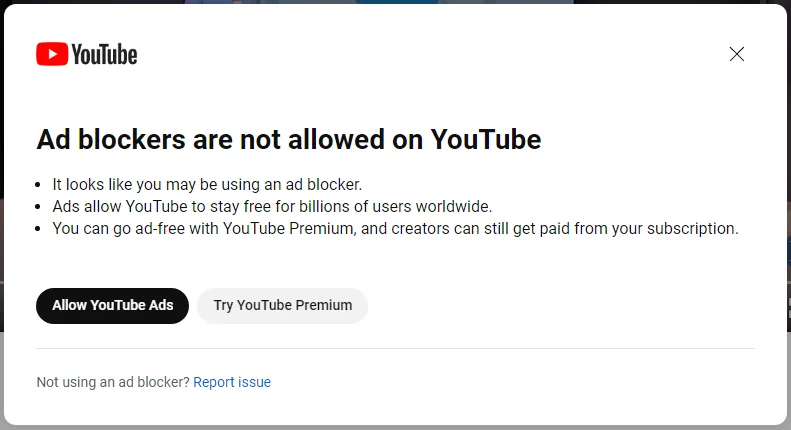 How to block advertisers on Youtube?