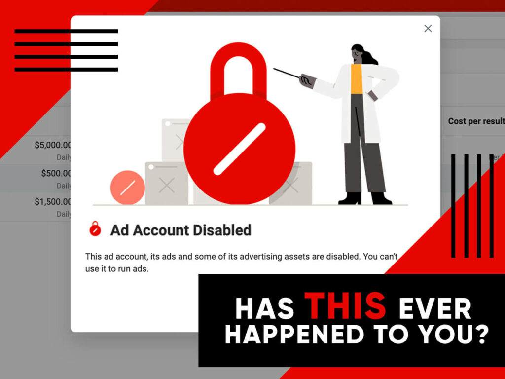 facebook ad account disabled for no reason