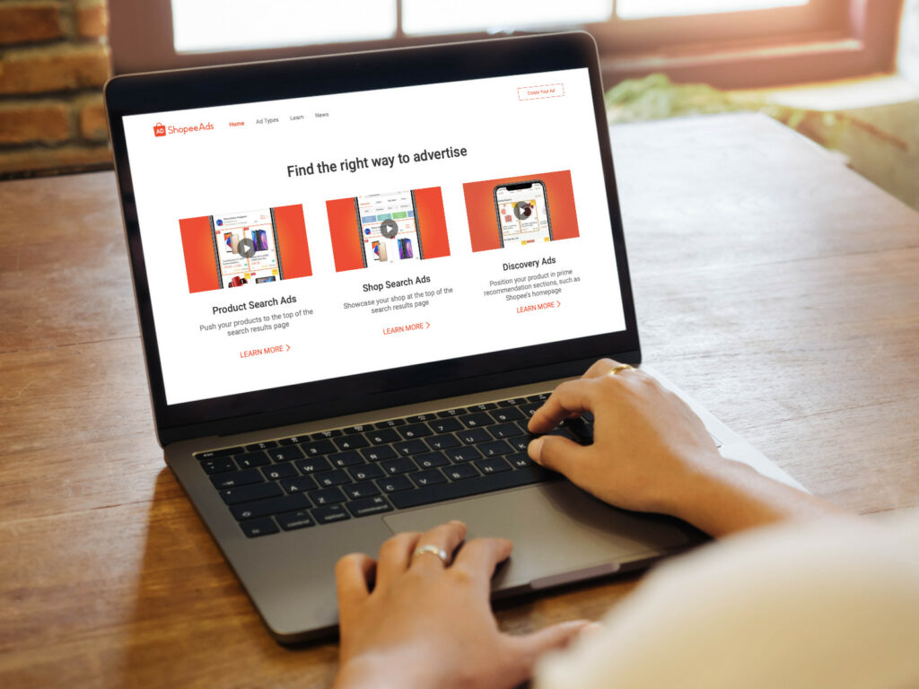 Shopee discovery ads vs search ads