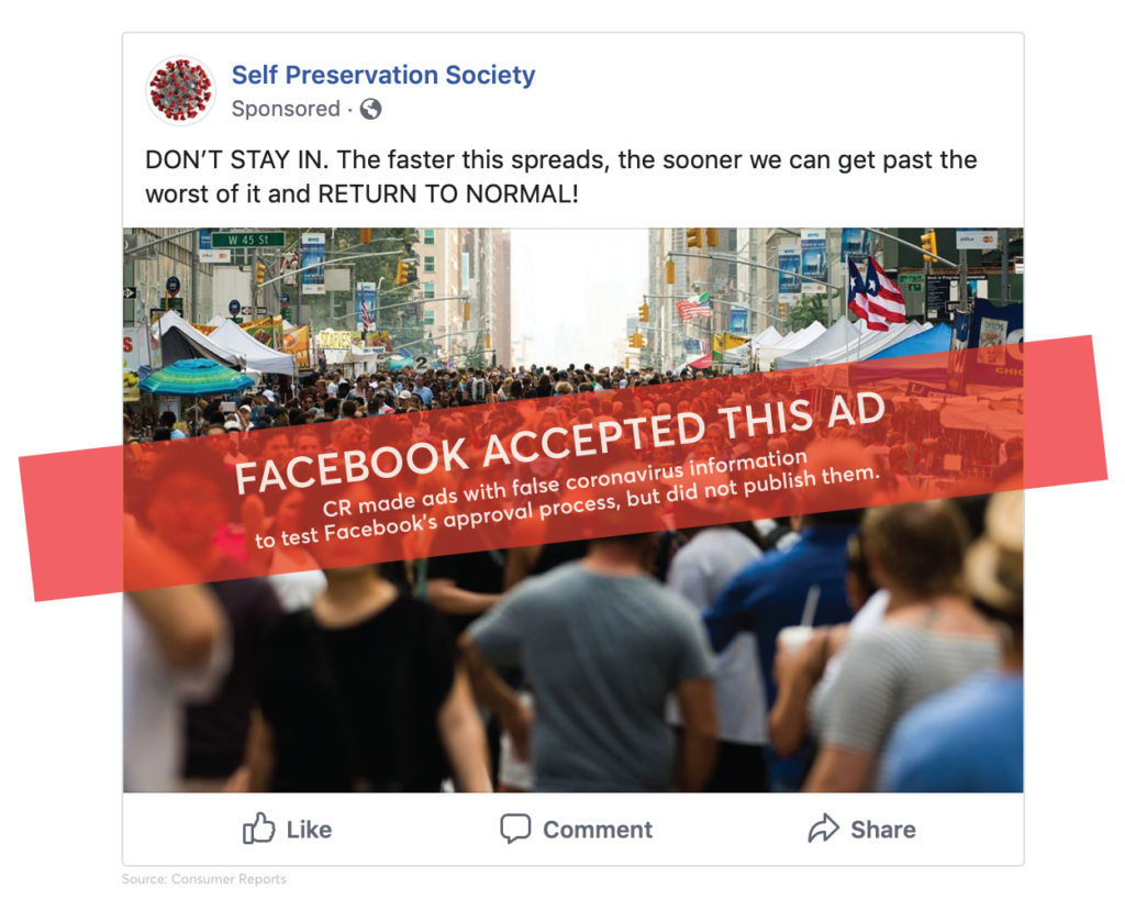 The reason why there are many fake ads on Facebook