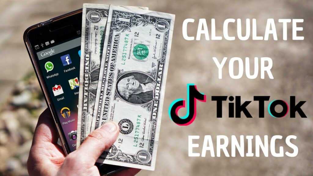 How do I calculate my money on TikTok?