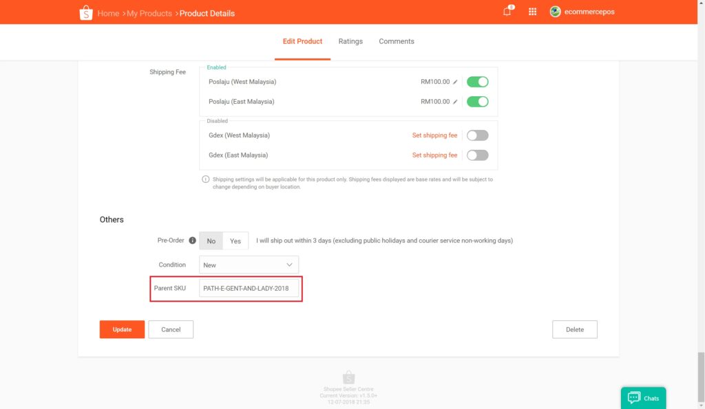 How to copy product links on the Shopee store?