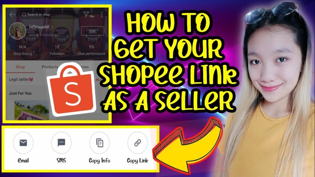 How to share my Shopee shop link