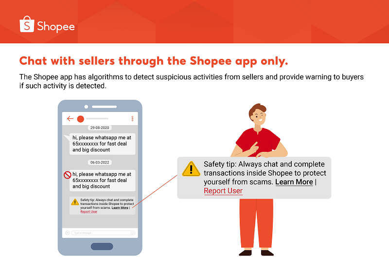 In what cases does Shopee temporarily lock an account?