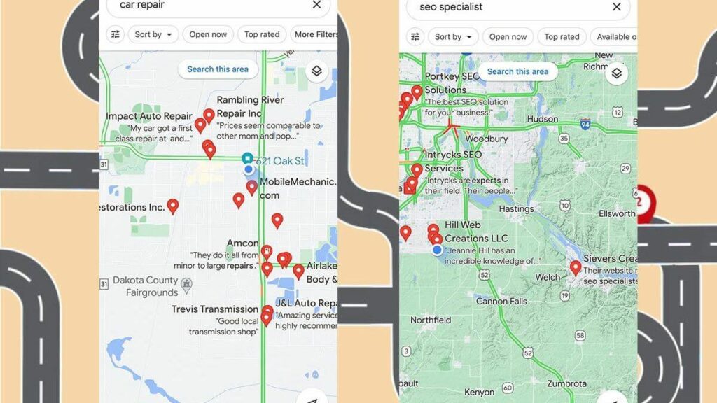 How does Google Map SEO affect businesses?