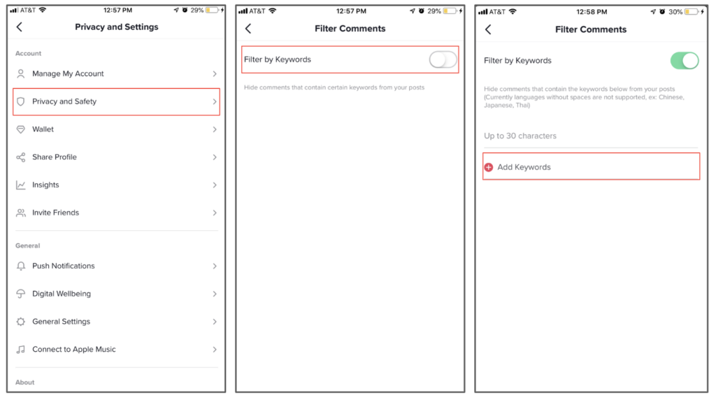 How to enable comment moderation on TikTok