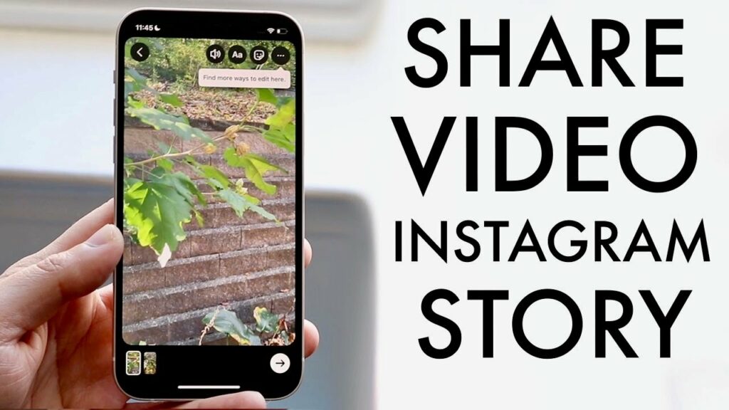 How to reup a video on Instagram story on Your Phone