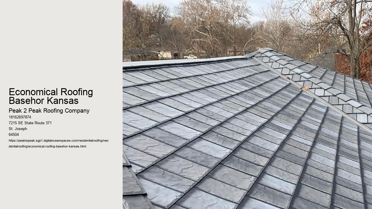 Economical Roofing Basehor Kansas