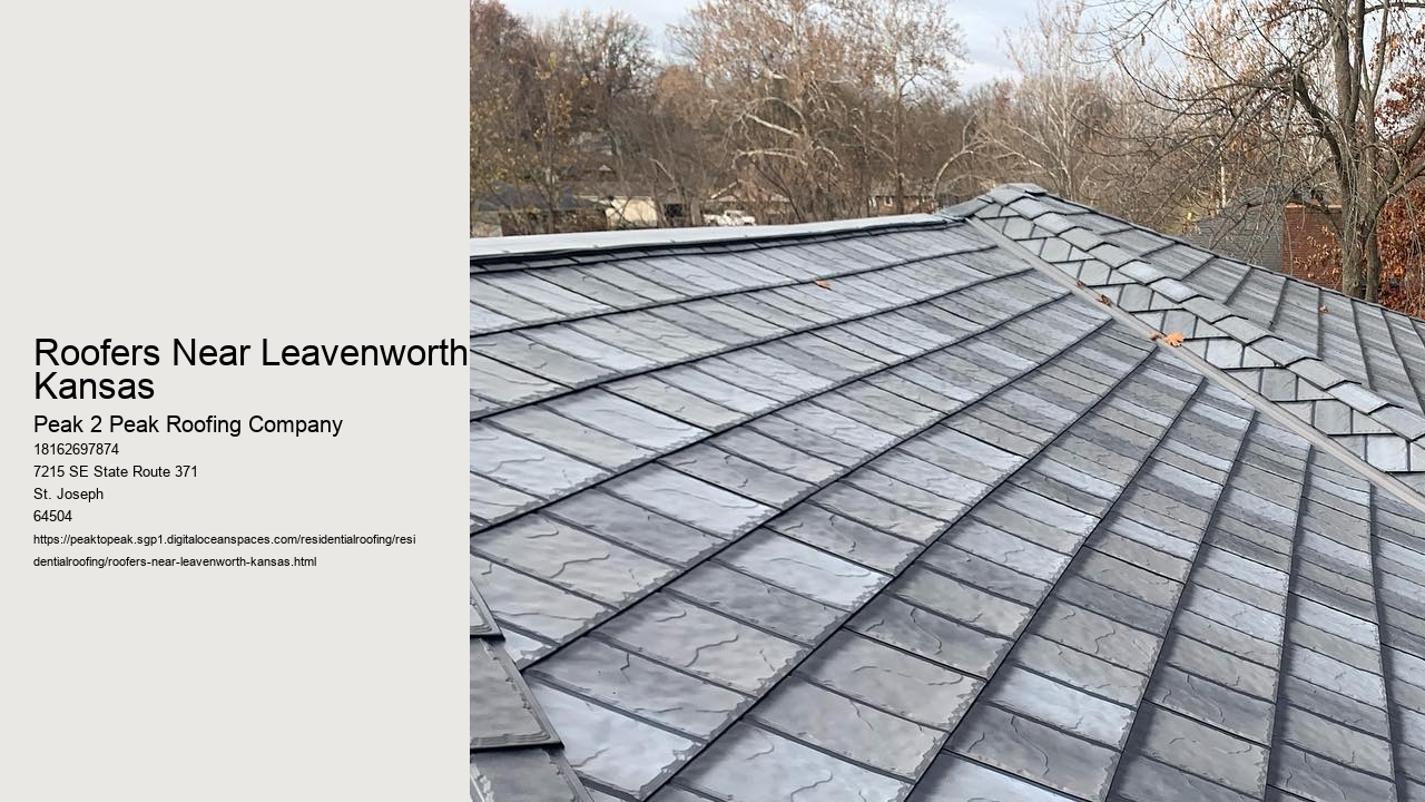 Roofers Near Leavenworth Kansas