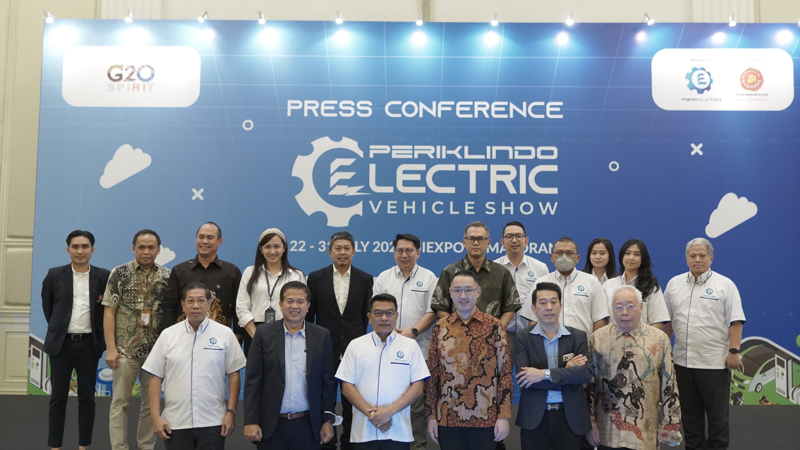 Press Conference PERIKLINDO Electric Vehicle Show (PEVS) 2022