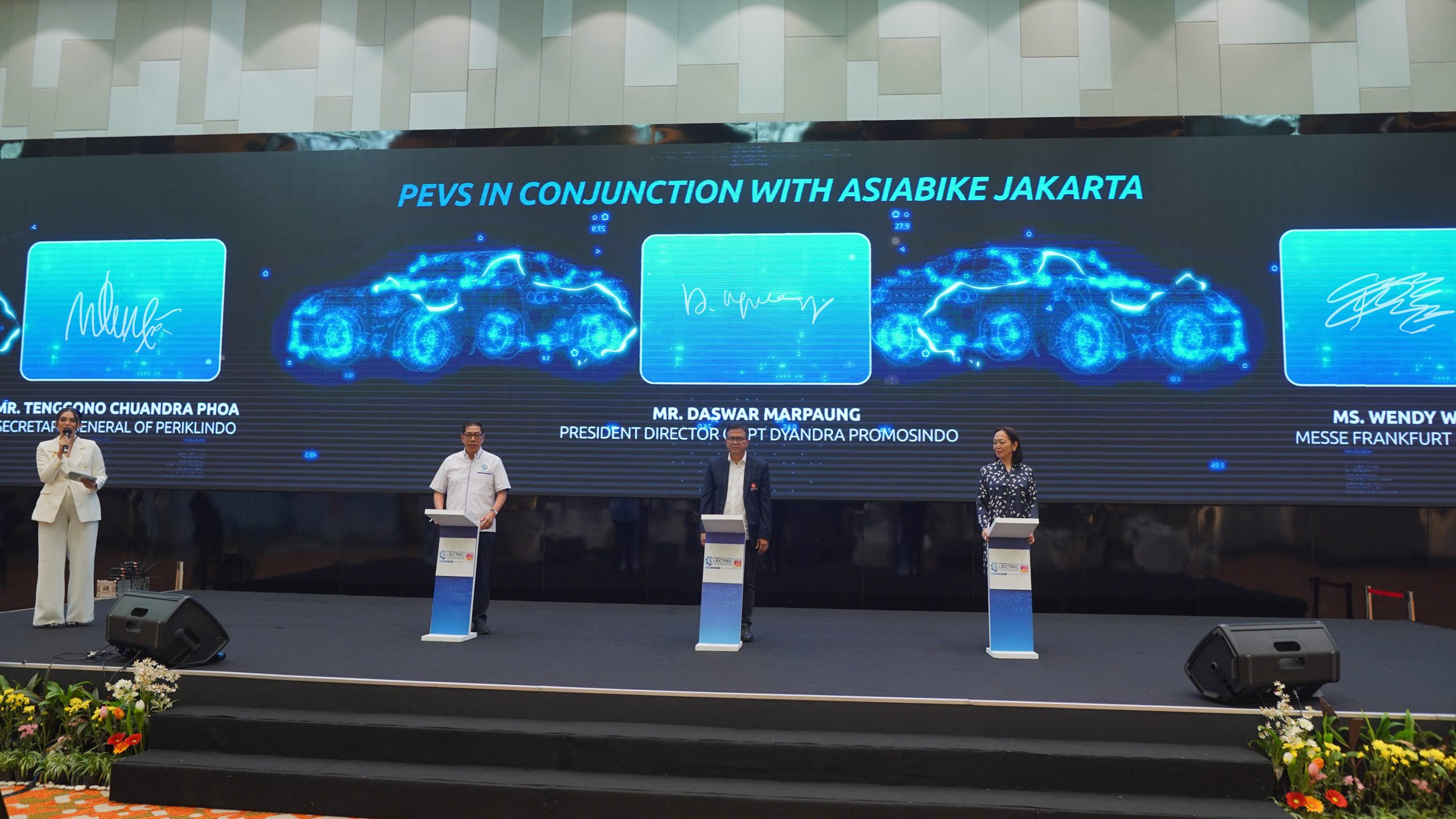 Launching PEVS 2024 In Conjunction With ASIA BIKE