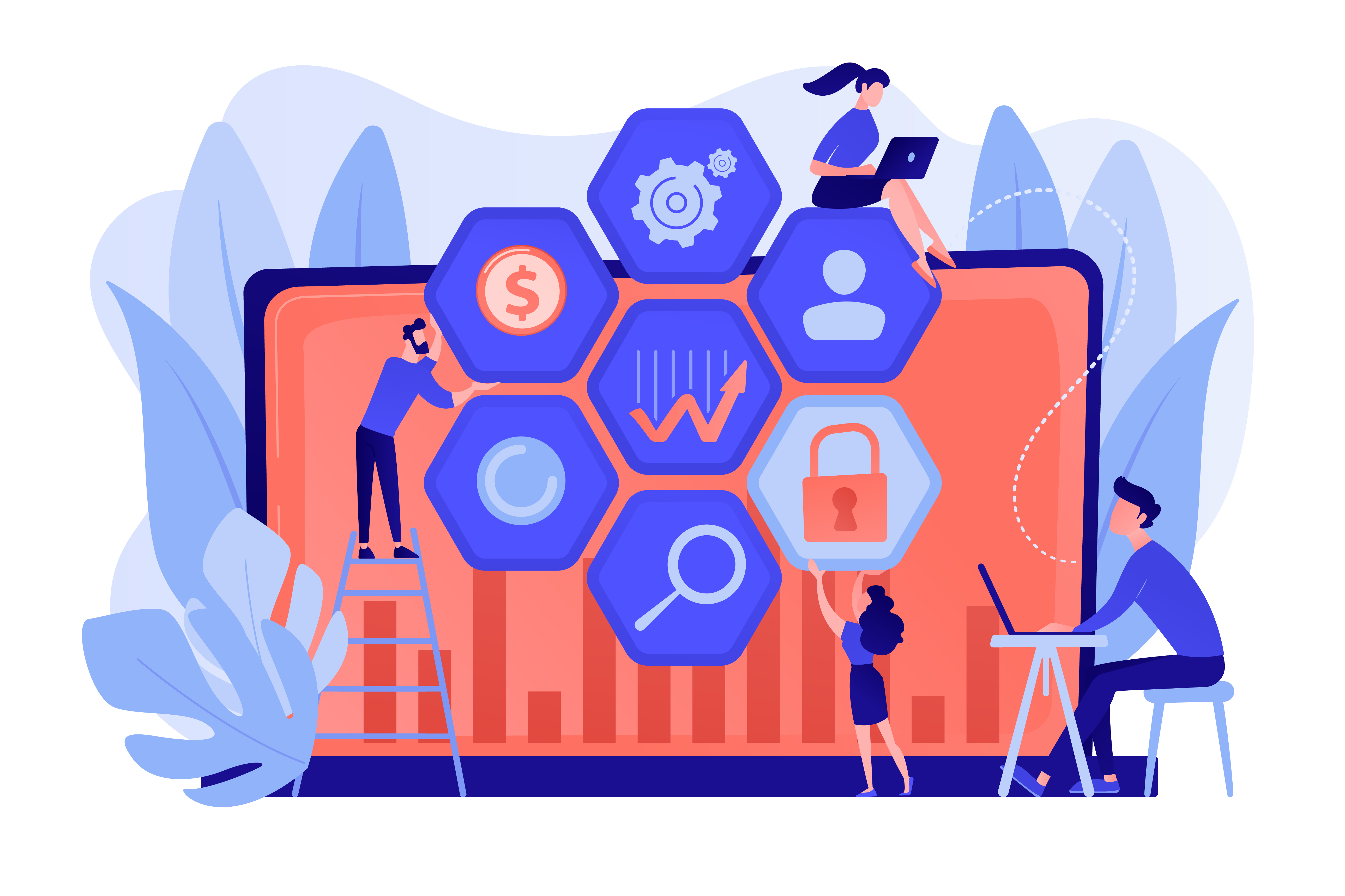 CISO reviewing security culture metrics and human risk dashboard