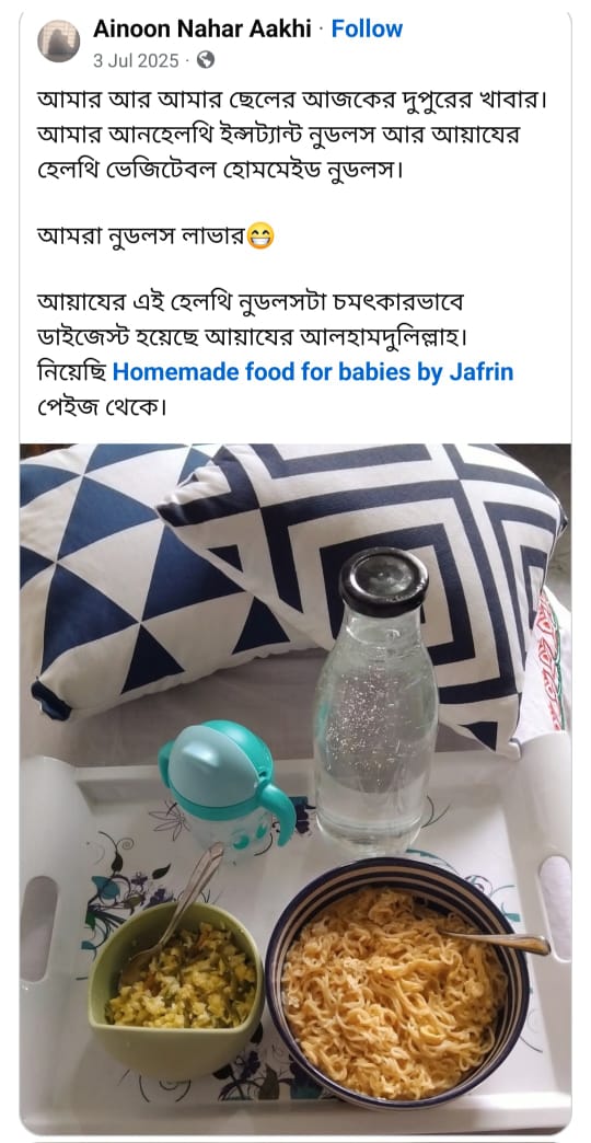 ভেজিটেবল নুডুলস