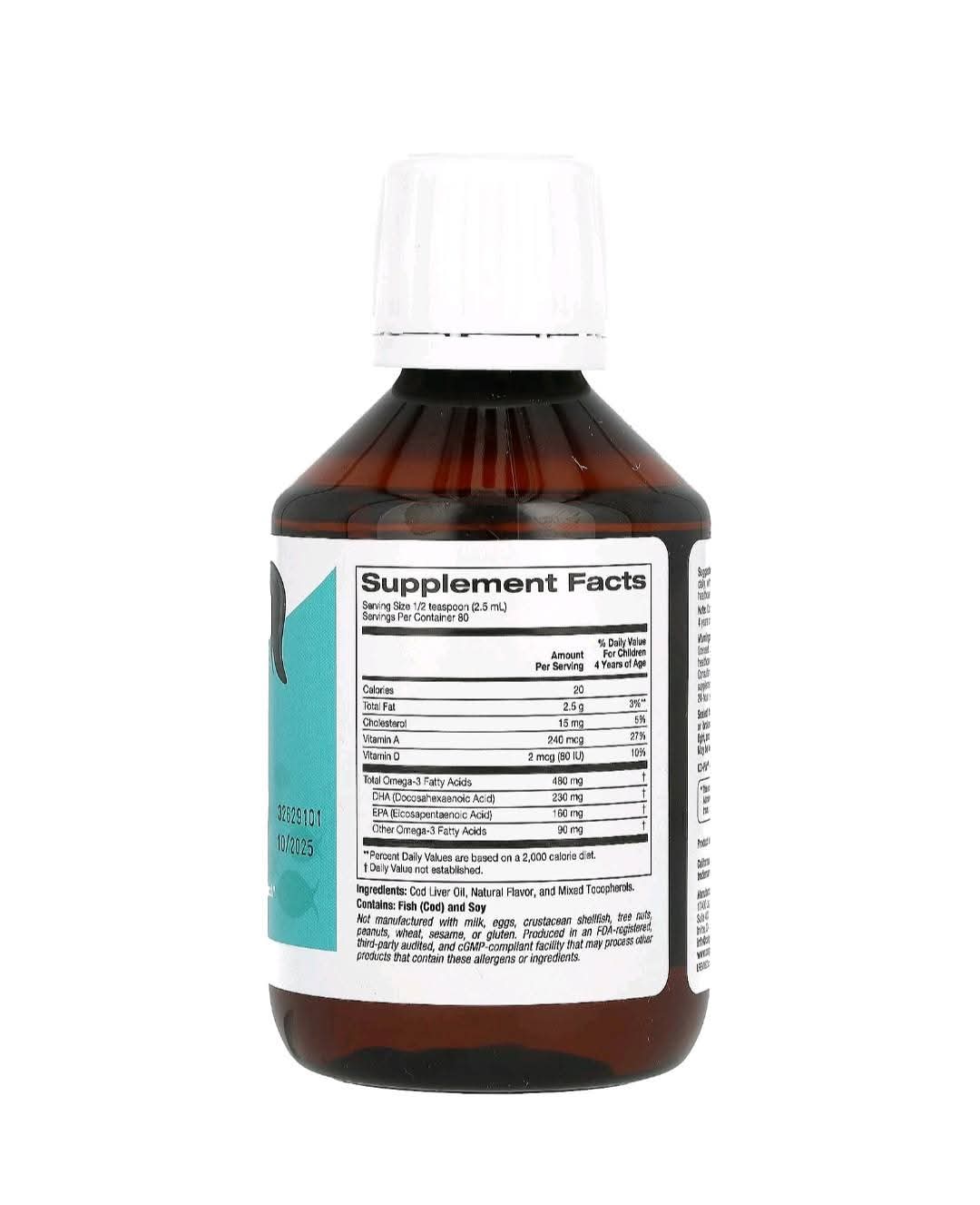 Cod liver oil - কড লিভার অয়েল