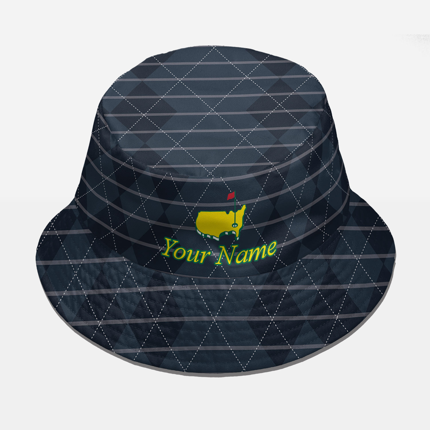 Golf Argyle Pattern PGA Championship Valhalla Reversible Bucket Hat