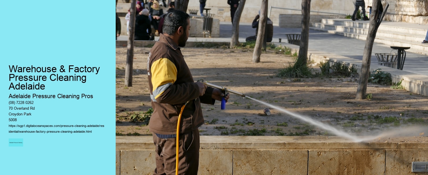 Warehouse & Factory Pressure Cleaning Adelaide