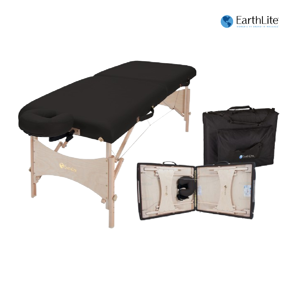 Harmony DX portable massage table Earthlite professional folding massage bed เตียงนวดพับ Harmony DX จาก Earthlite สำหรับงานนวดและสปา