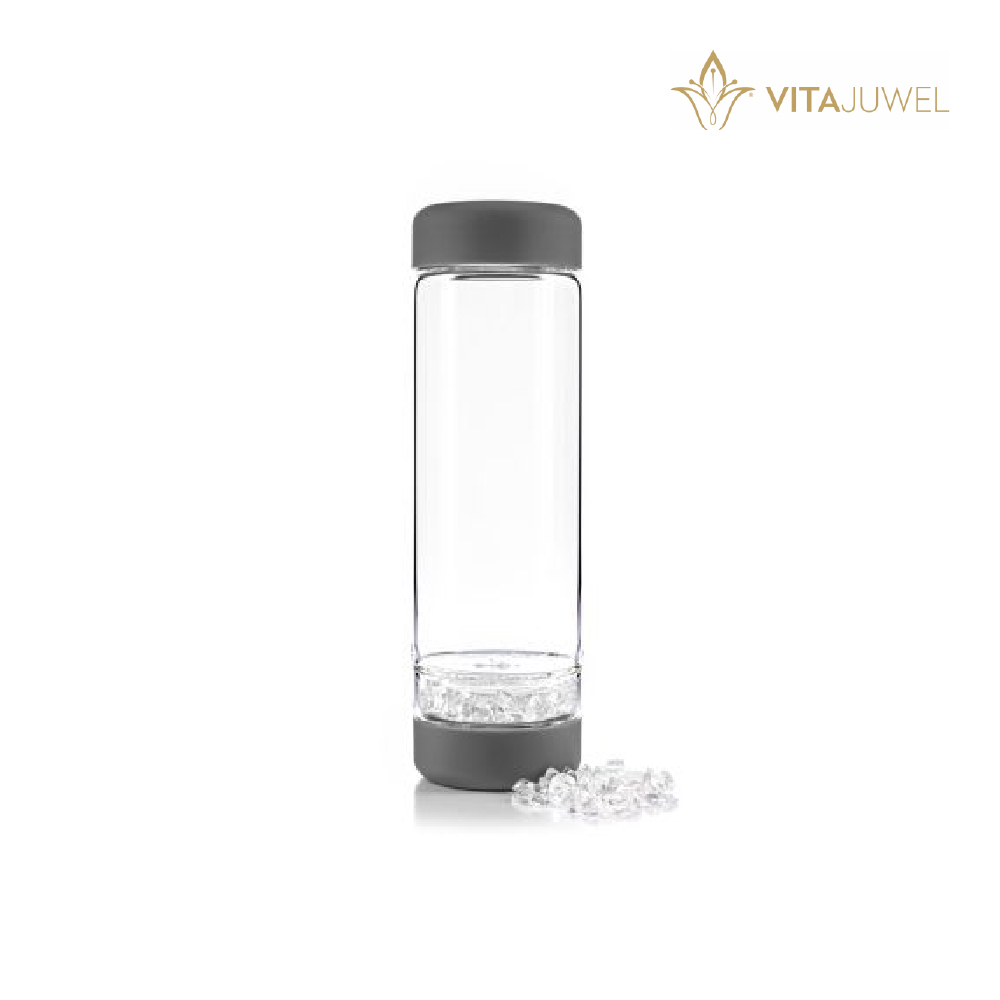 inu! Crystal bottle Lava Grey 500ml ขวดน้ำคริสตัล inu! สีเทา 500 มล.