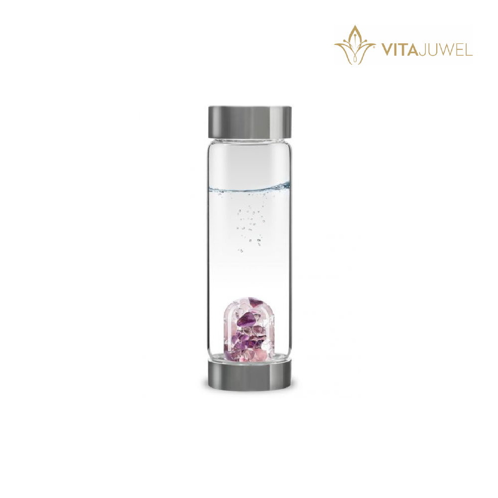 ViA Wellness crystal water bottle ขวดน้ำคริสตัล ViA Wellness