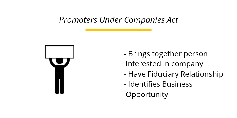 Promoters Under Companies Act