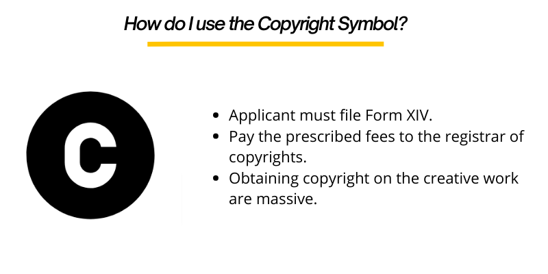 When Can You Use The Copyright Symbol