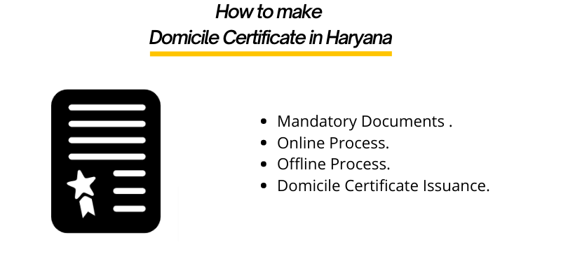 how-to-make-domicile-certificate-in-haryana