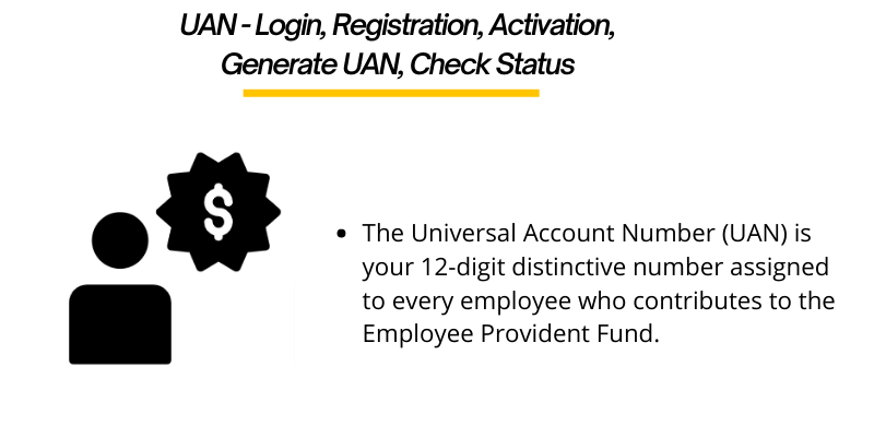 UAN - Login, Registration, Activation, Generate UAN, Check Status