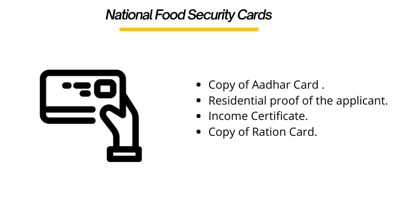 National Food Security Cards 9083