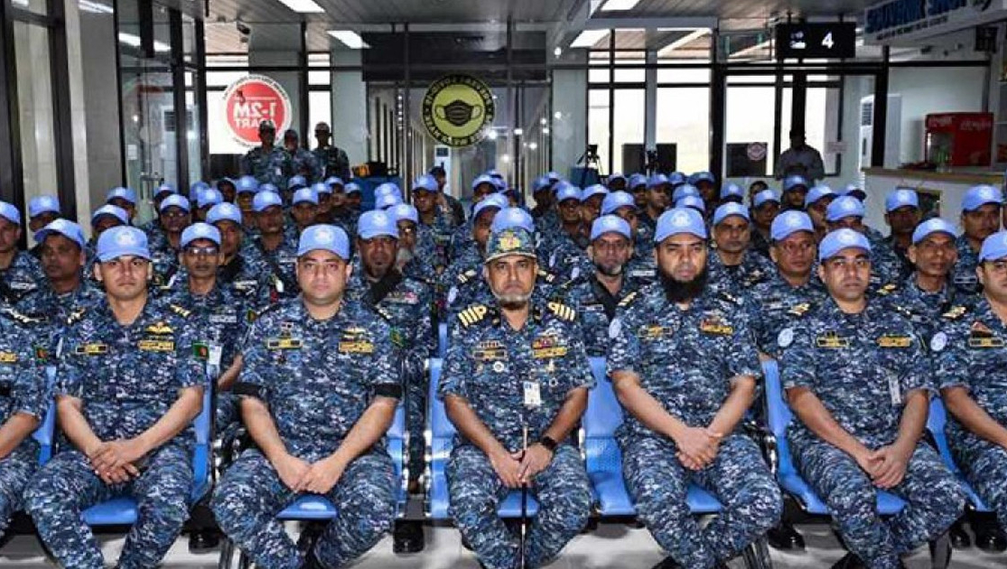 লেবাননে শান্তিরক্ষা মিশনে গেলেন নৌবাহিনীর ৮৫ সদস্য