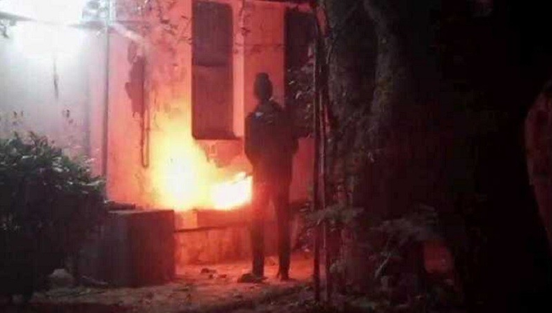 বিটিভির মহাপরিচালকের বাসভবনে দুর্বৃত্তের আগুন