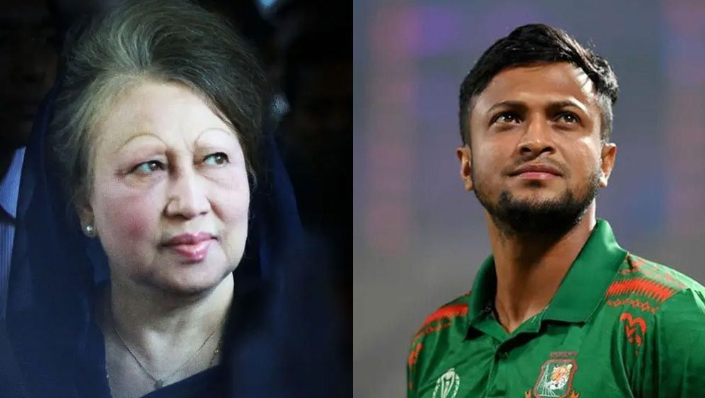 খালেদা জিয়ার মৃত্যুতে শোক জানিয়ে সাকিবের পোস্ট