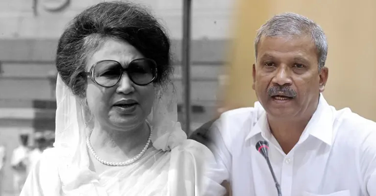 খালেদা জিয়ার মৃত্যুতে শেখ হাসিনা ও তার সরকারের দায় আছে: আইন উপদেষ্টা
