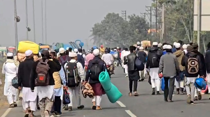 ৩৪ বছর পর পশ্চিমবঙ্গে বিশ্ব ইজতেমা, লাখো মুসল্লির সমাগম