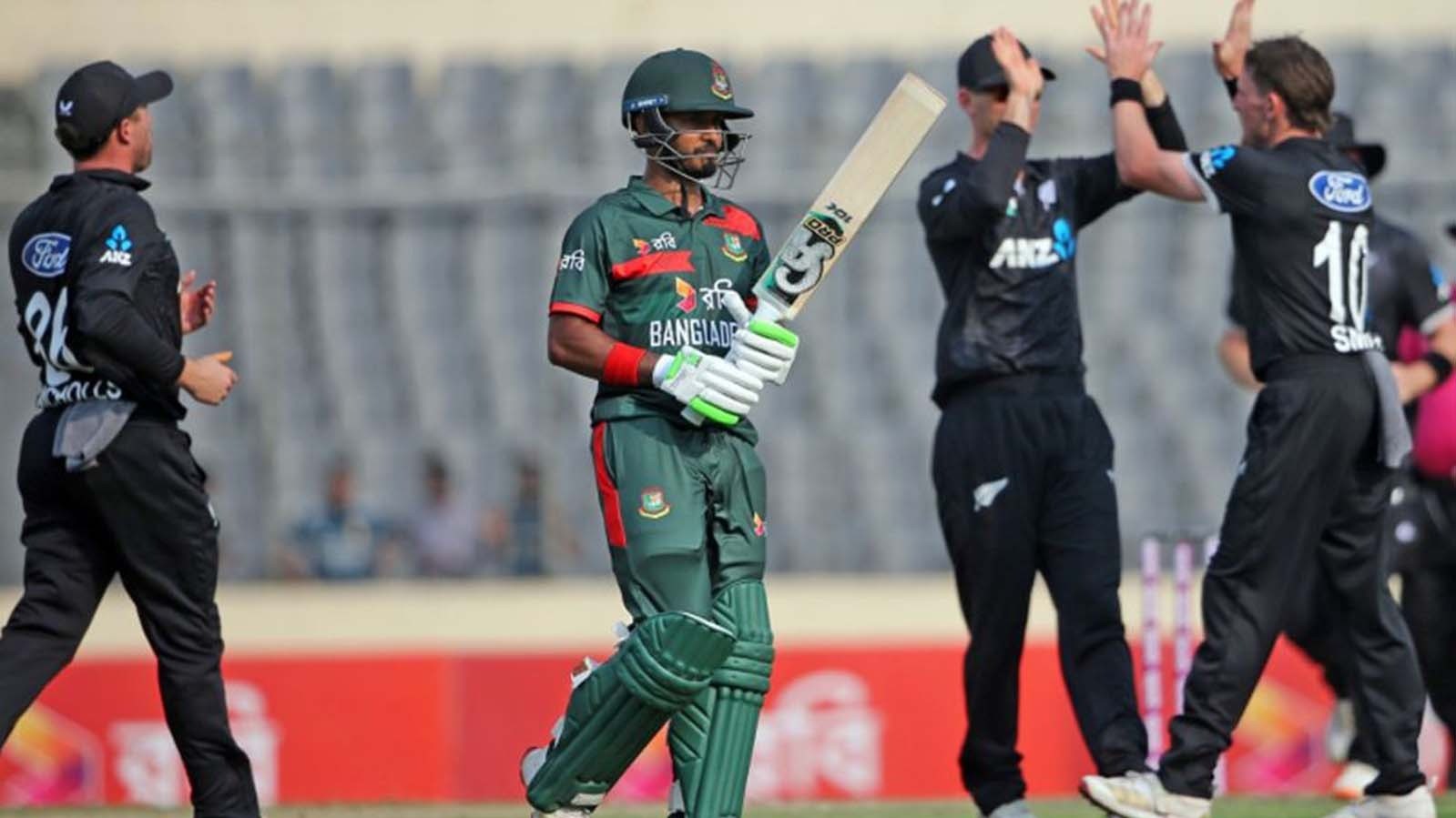 প্রথম ওয়ানডেতে নিউজিল্যান্ডের কাছে ২৬ রানে হারল বাংলাদেশ