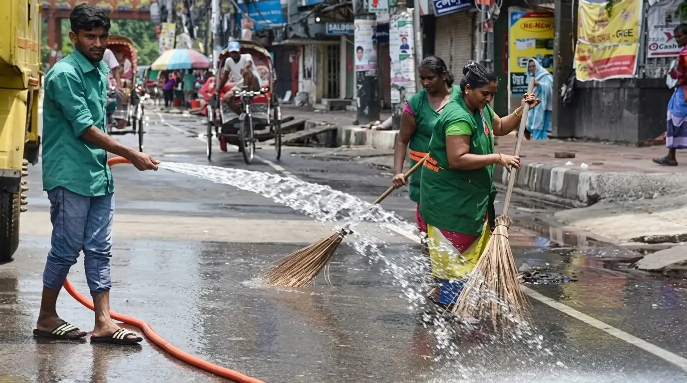 কোরবানির বর্জ্য অপসারণে প্রস্তুত ৩১ হাজার কর্মী
