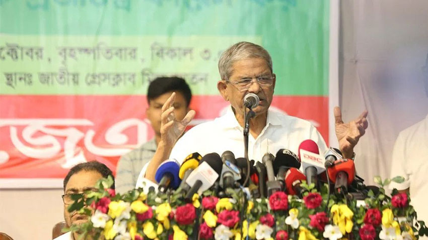 তিন মাসে যা হয়েছে, ১৫ বছরেও পারেনি আওয়ামী লীগ: মির্জা ফখরুল