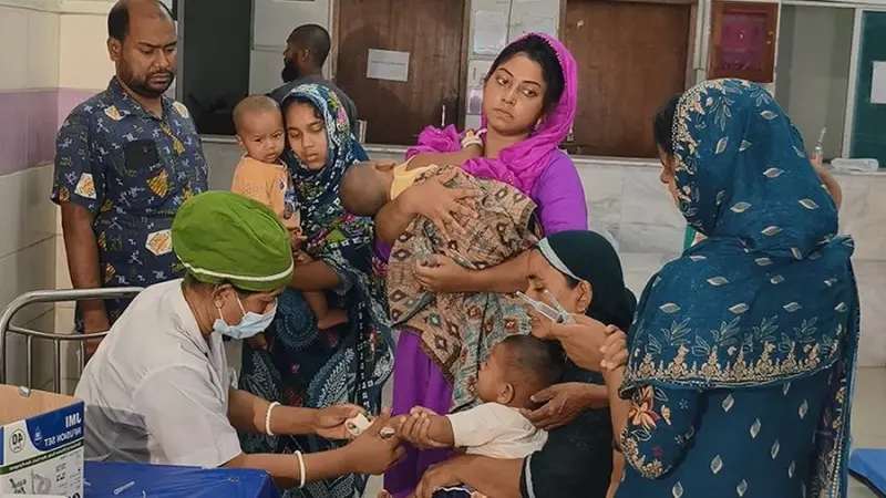 হামের উপসর্গে আরও ২ শিশুর মৃত্যু আক্রান্ত ৮৩৩