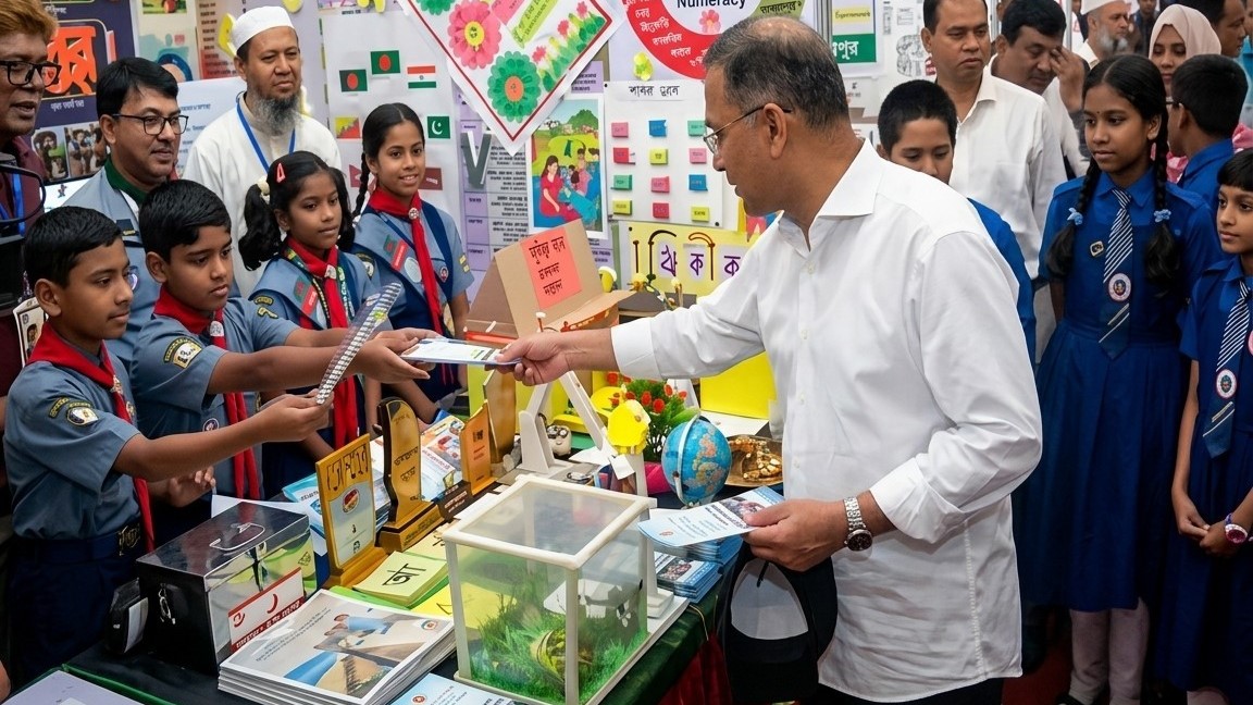 প্রাথমিক শিক্ষা পদক অনুষ্ঠানে যোগ দিয়েছেন প্রধানমন্ত্রী
